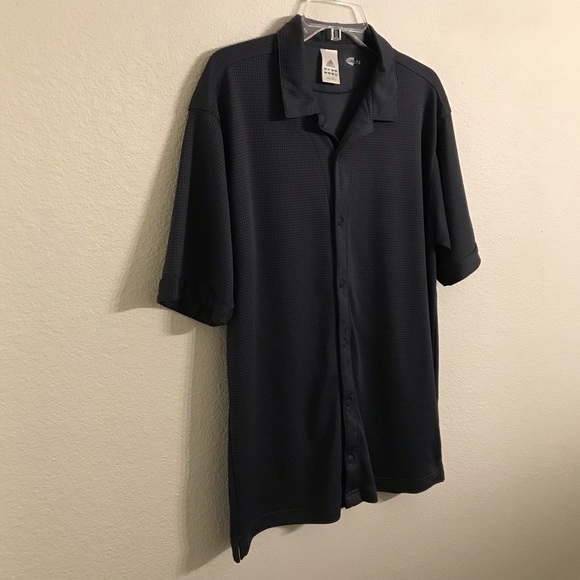 adidas Button Down Checkered Shirt - Picture 6 of 12